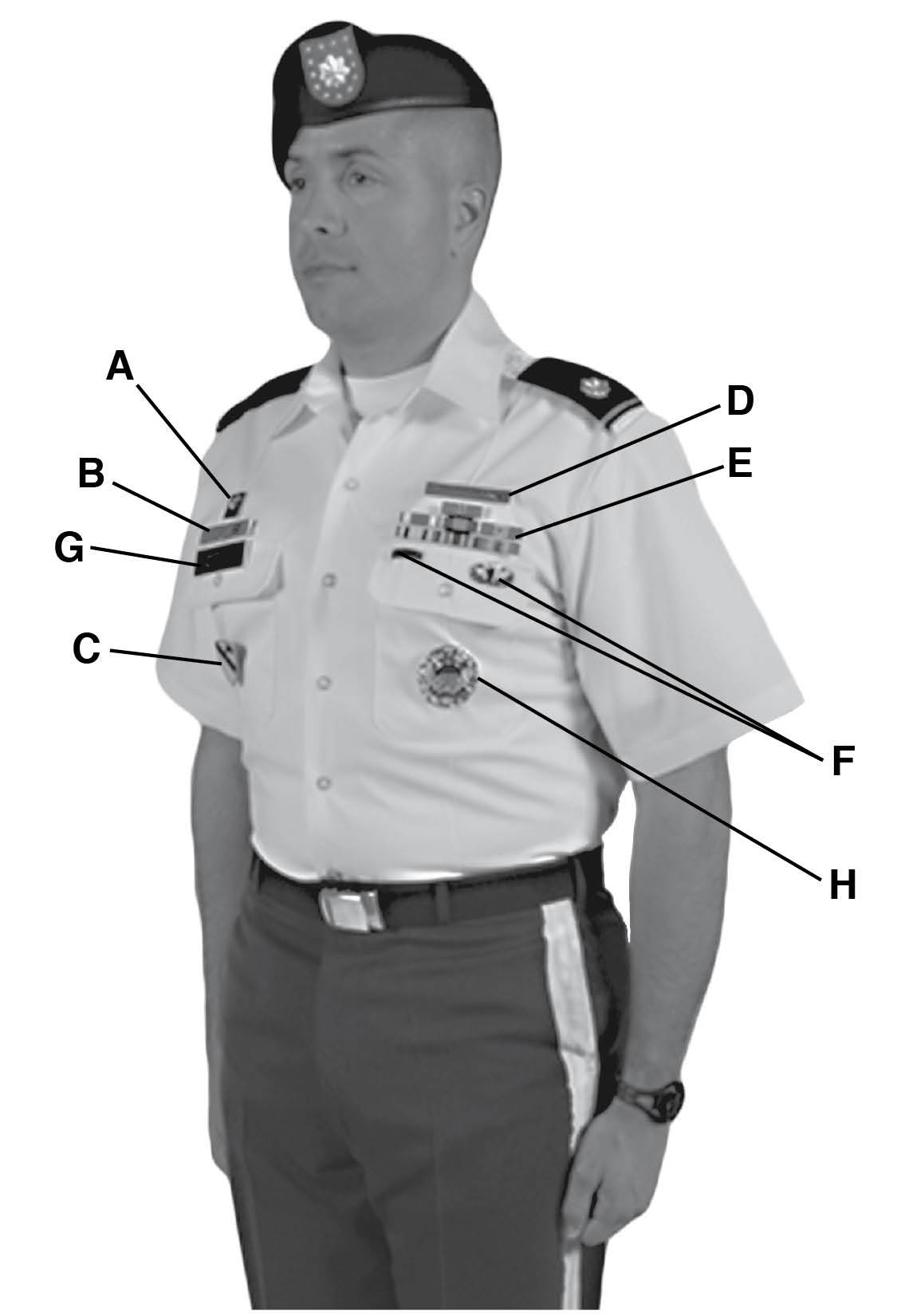 asu class b uniform guide